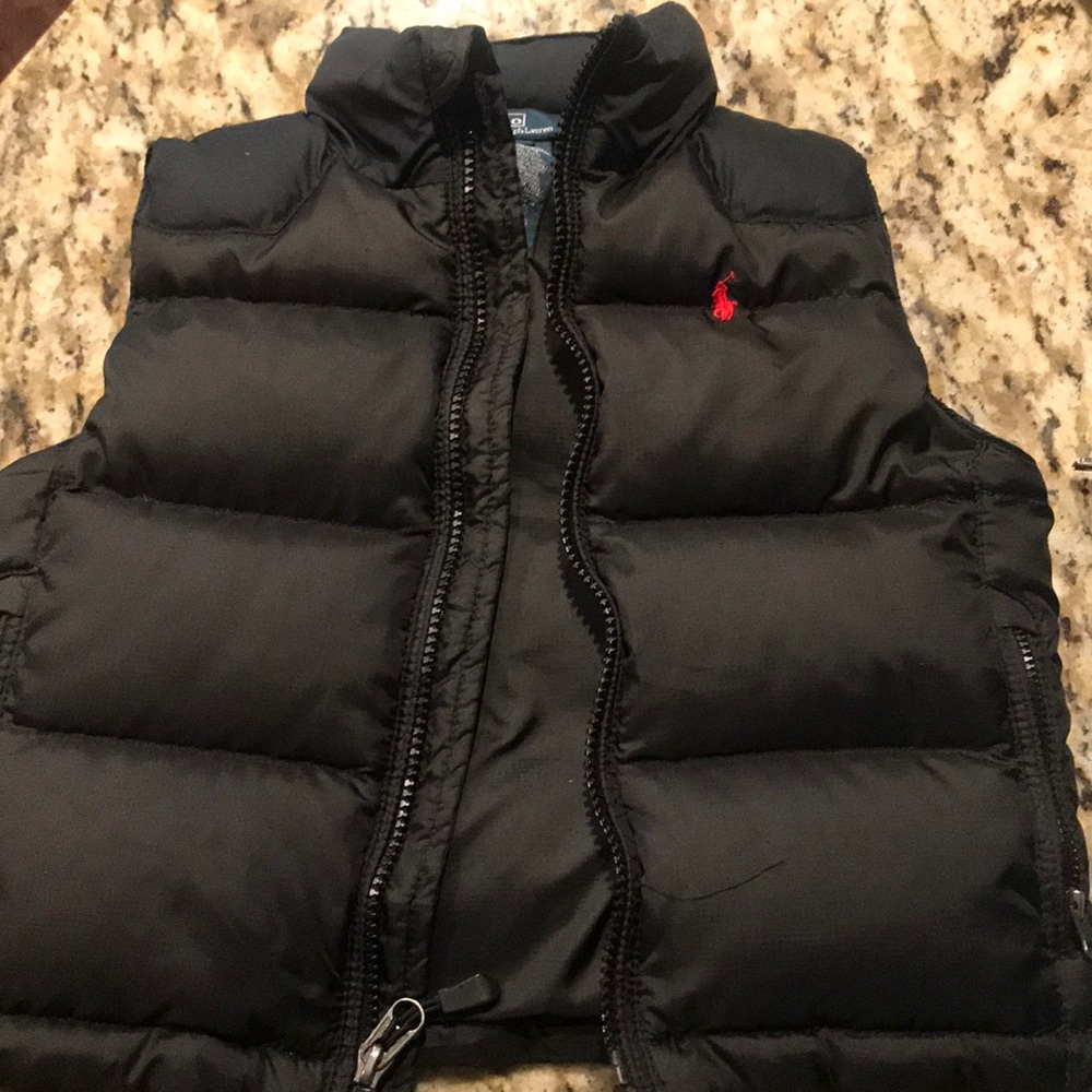 Boys polo puffer vest 2T